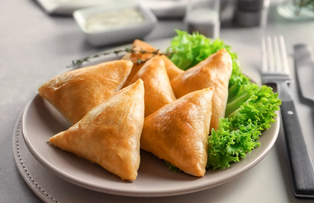 سمبوسة بالجبنة - مطبخ صافي للأكل البيتي بالمنصورة