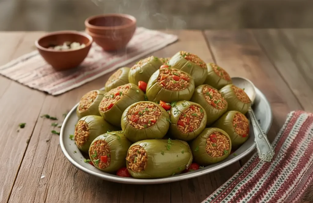 محشي فلفل مستوي - مطبخ صافي للأكل البيتي بالمنصورة