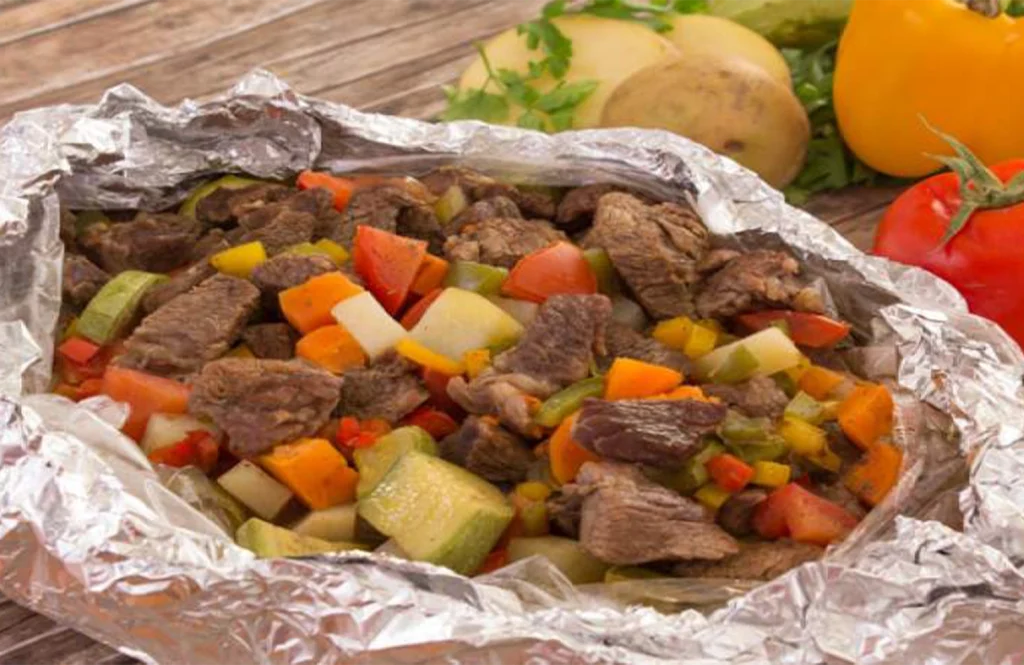 ورقة لحمه بالخضار - مطبخ صافي للأكل البيتي بالمنصورة