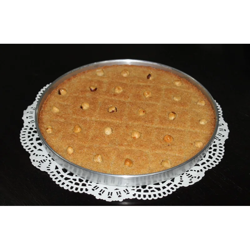 بسبوسة بالسمن البلدي - مطبخ صافي للأكل البيتي
