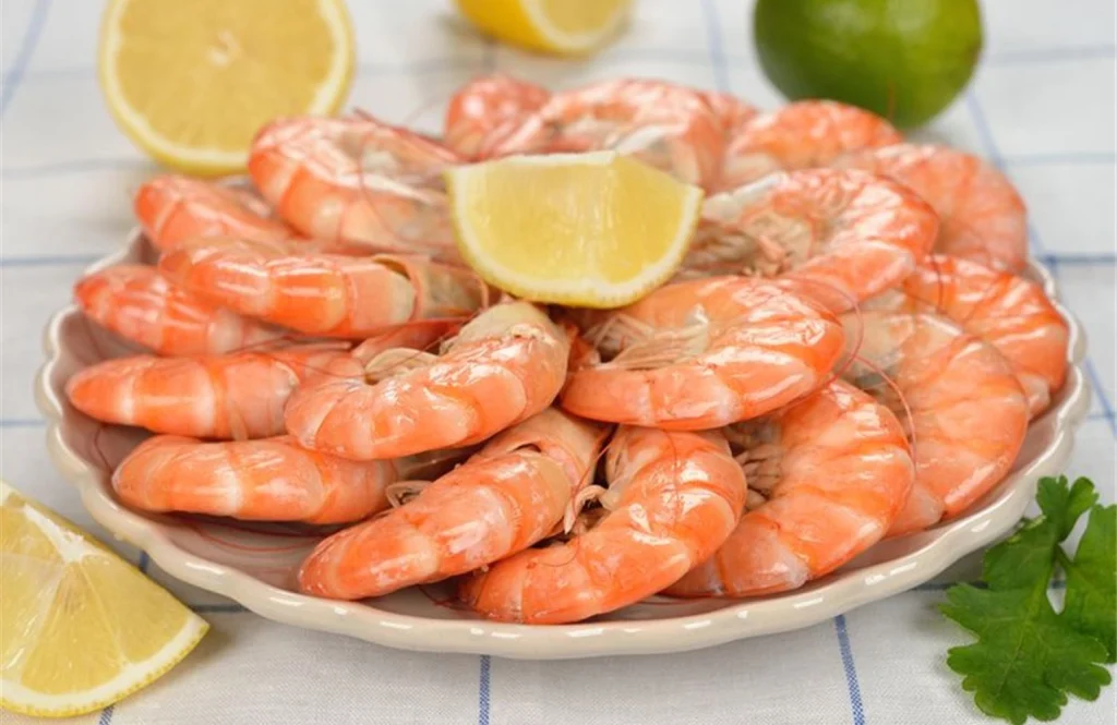 جمبري مسلوق - مطبخ صافي للأكل البيتي