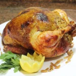 دجاجة محشية (أرز + كبد وقوانص) - - مطبخ صافي للأكل البيتي بالمنصورة