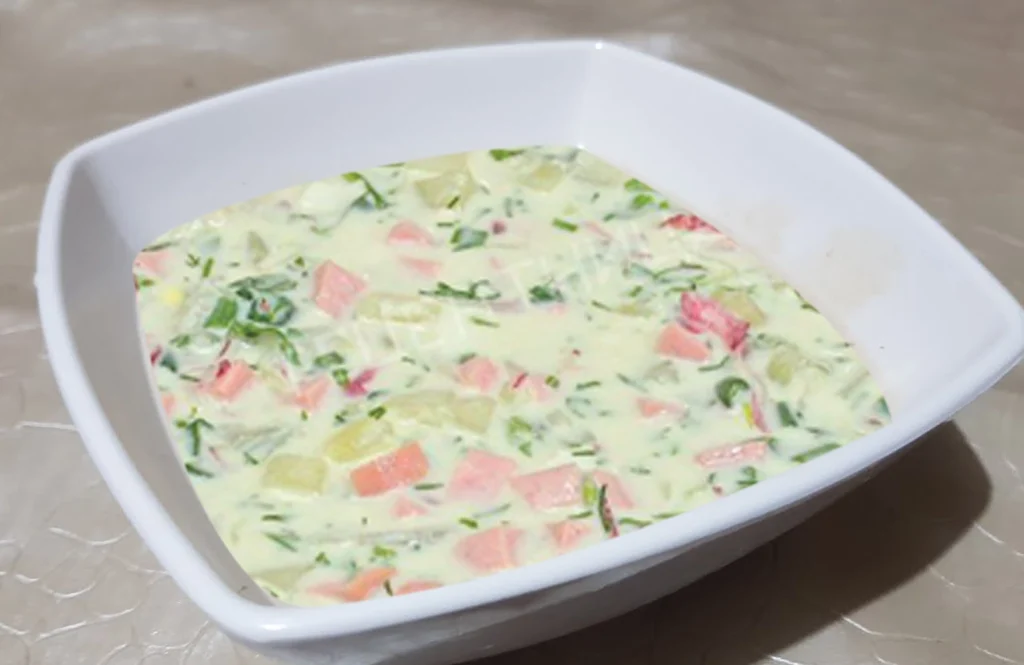 سلطة طحينه بالطماطم - مطبخ صافي للأكل البيتي