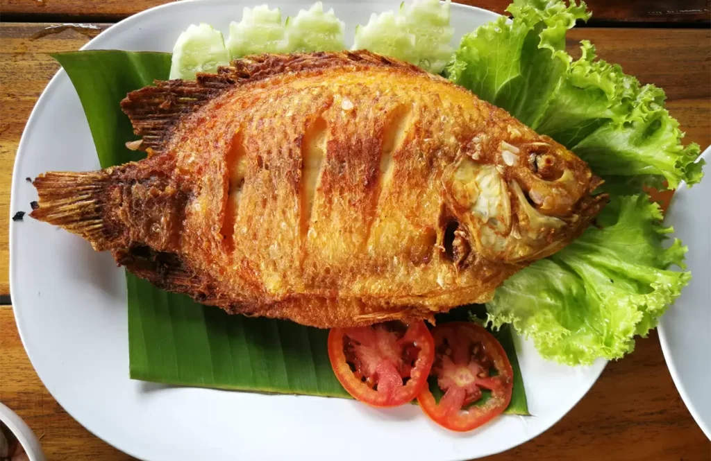 سمك بلطي محمر - مطبخ صافي للأكل البيتي