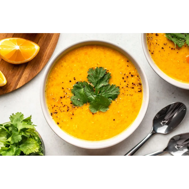 شوربة عدس - مطبخ صافي للأكل البيتي