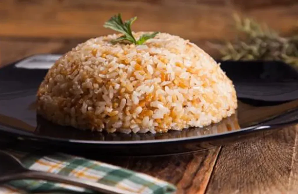 طبق أرز حبه و حبه - مطبخ صافي للأكل البيتي