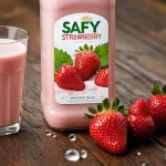 1 لتر عصير فراولة باللبن - مطبخ صافي للأكل البيتي