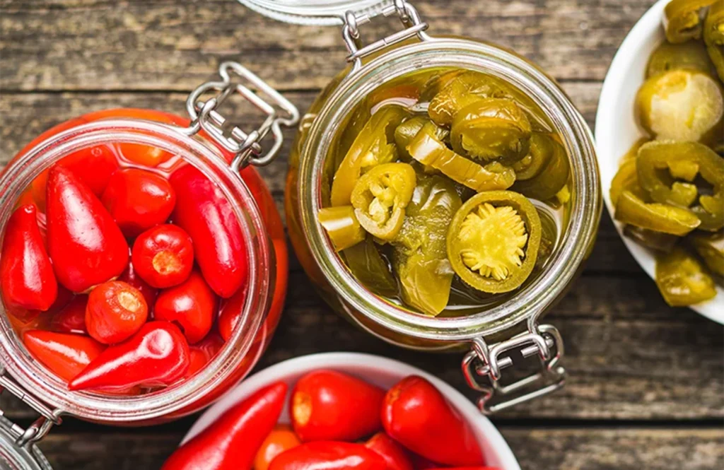 فلفل مخلل - مطبخ صافي للأكل البيتي