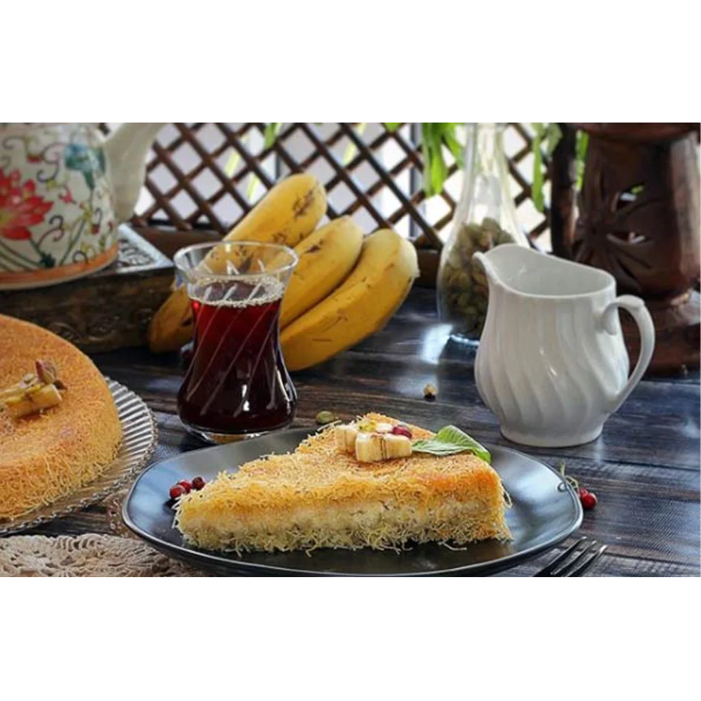 كنافة بالموز - مطبخ صافي للأكل البيتي