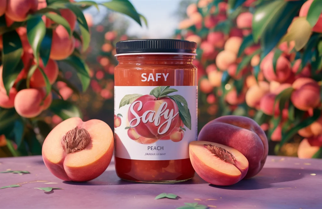 مربى خوخ - مطبخ صافي للأكل البيتي