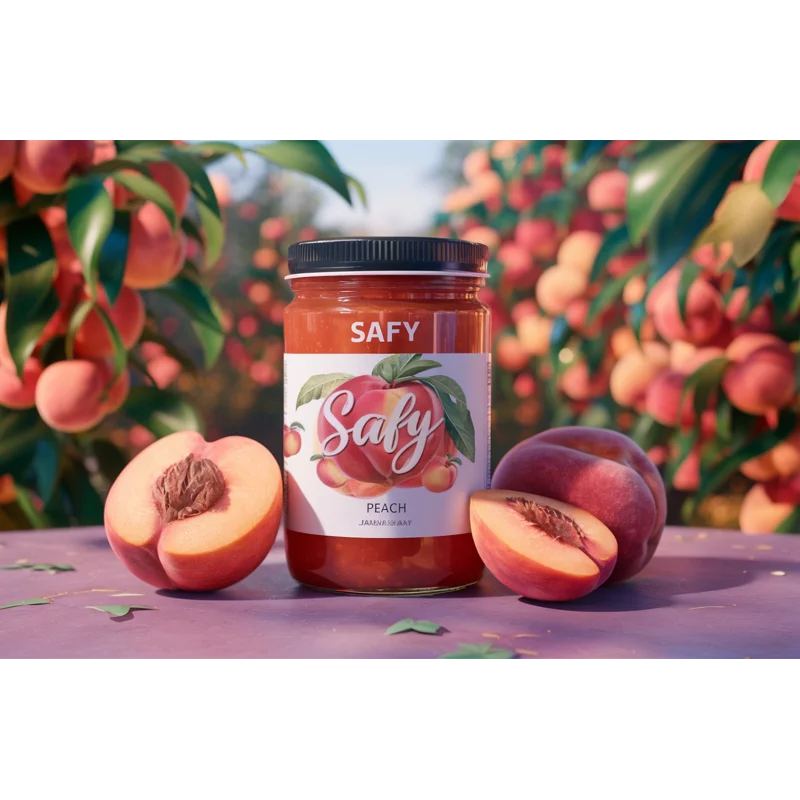 مربى خوخ - مطبخ صافي للأكل البيتي