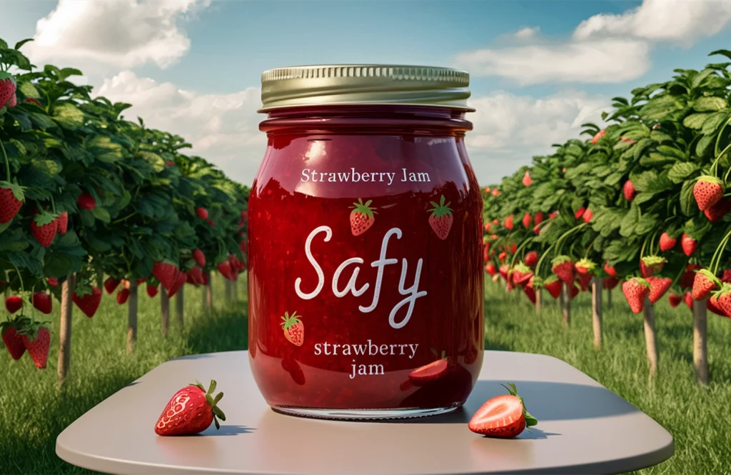 مربى فراولة - مطبخ صافي للأكل البيتي