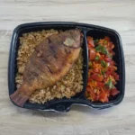 أرز + سمك + طحينة