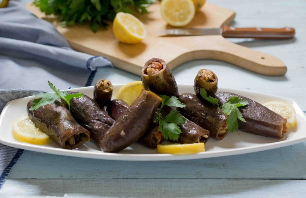 محشي باذنجان - مطبخ صافي للأكل البيتي بالمنصورة