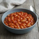 طبق فاصوليا بيضاء